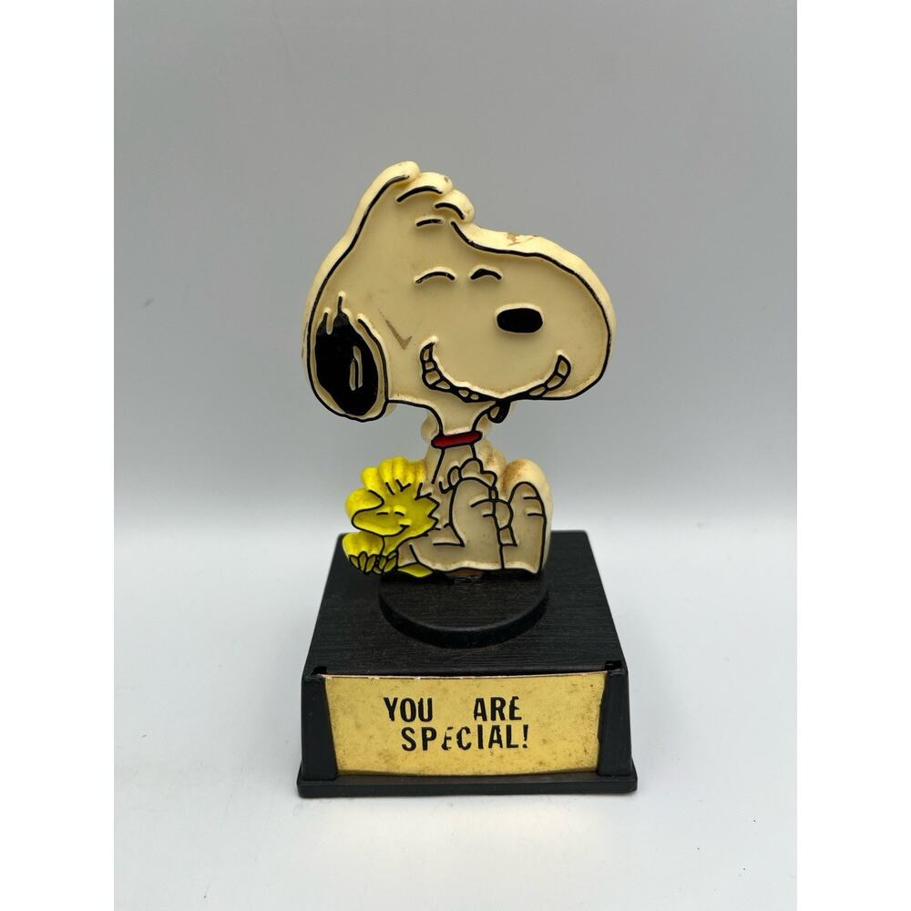 Peanuts Snoopy Trophy You Are Special Award Vintage 1970 Aviva